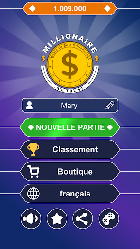 Aperçu de l'application