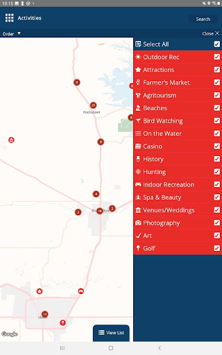 Screenshot of Visit BeaversBend CabinCountry