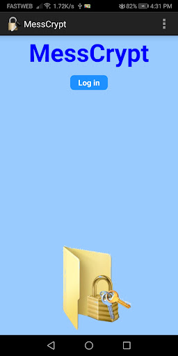 Android application MessCrypt screenshort