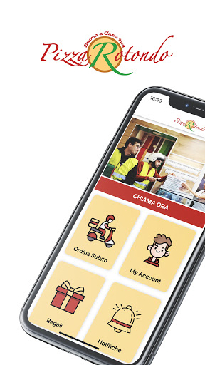 Android application Pizza Rotondo screenshort