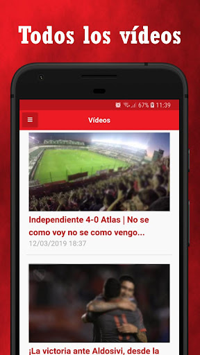 Somos Independiente - Noticias Screen 2