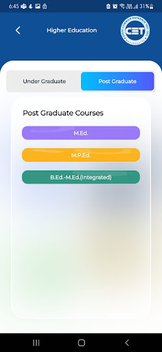 Maha CET Cell Screen 2