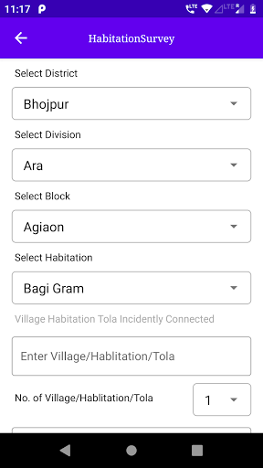 Left Habitation Survey