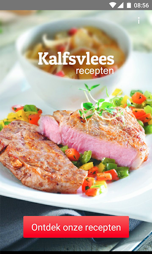Android application Kalfsvlees recepten screenshort
