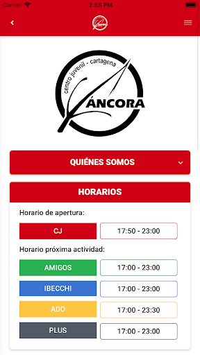 CJS Áncora Screen 3
