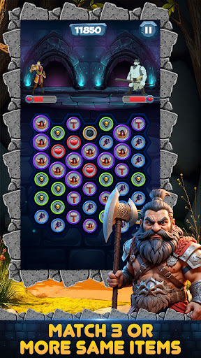 Legends of Gem Match Combat screenshot 15
