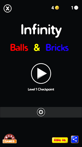 Android application Infinity Balls Bricks screenshort