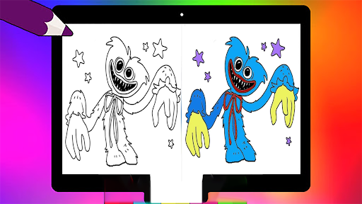 Jogo Poppy Playtime Coloring Book no Jogos 360