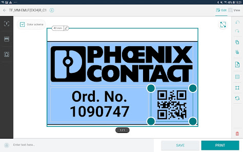 Captura 19 PHOENIX CONTACT MARKING system android