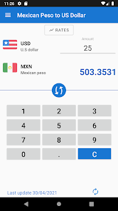 Imágen 4 Peso mexicano a Dólar android
