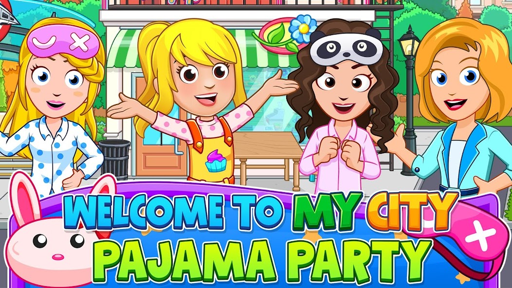 My City : Pajama Party banner