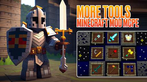Android application More Tools Minecraft Mod MCPE screenshort