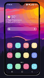 Pure Line Icon Pack - Cute Line Theme & Line Icons