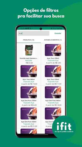 iFit comida saudável em casa Screen 3
