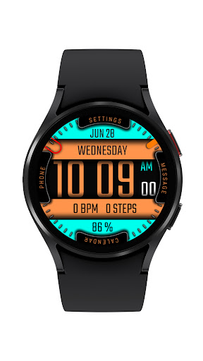 Android application Watch Face E4 screenshort