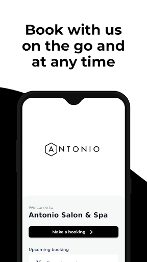 Android application Antonio Salon & Spa screenshort
