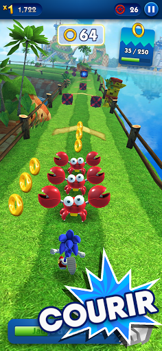 Sonic Dash - Jeu de course à pied et saut ! screenshots apk mod 1