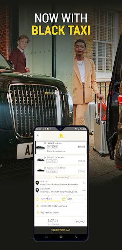 Addison Lee: Taxis & Couriers Screenshot 4 - AppWisp.com