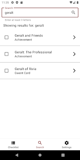 Guide, Checklist - Witcher 3 Screen 2