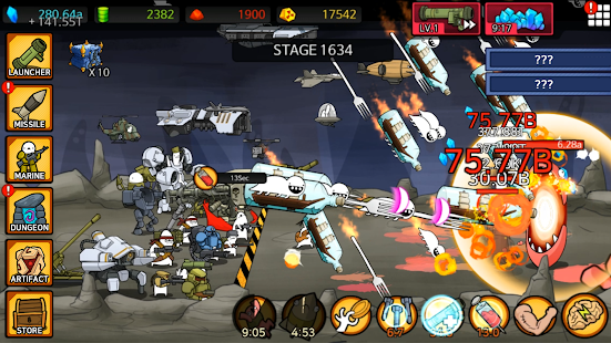 Missile Dude RPG : idle shot Screenshot