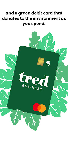 Tred - Green Business Account Screen 2