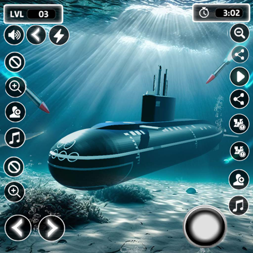 Battleship Submarine War Games  Icon