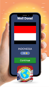 GUESS NATIONAL FLAG QUIZ 10.4.6 APK + Mod (Unlimited money) untuk android