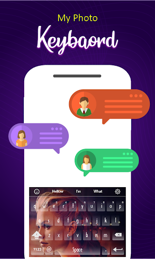 Android application My Keyboard - Photo themes screenshort
