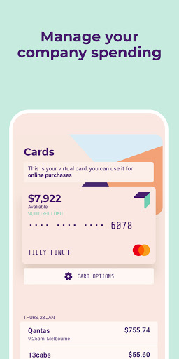 Archa - Business credit cards Screen 2