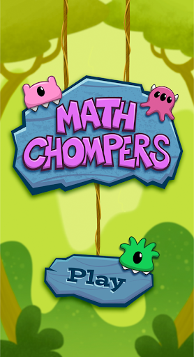 Android application Math Chompers screenshort