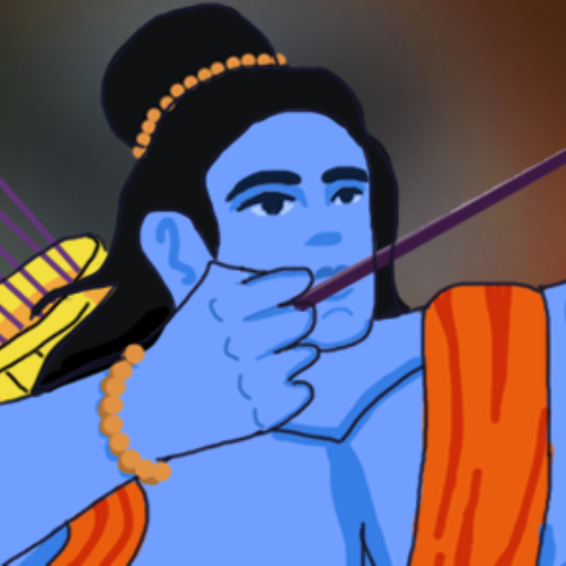Rama: The ancient warrior logo