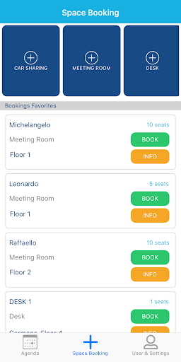Space Booking Smart Screen 2