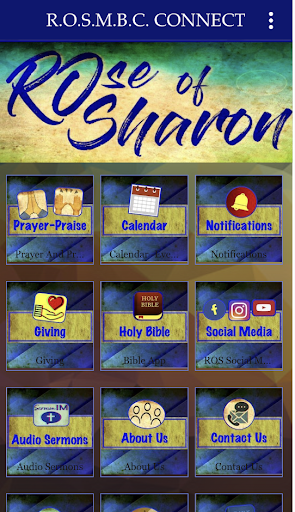 Android application ROSMBC CONNECT screenshort