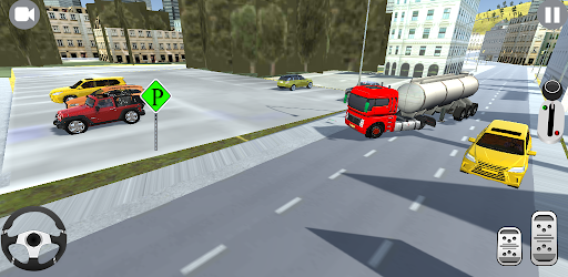 Oil Tanker Fuel Truck Game Screen 2