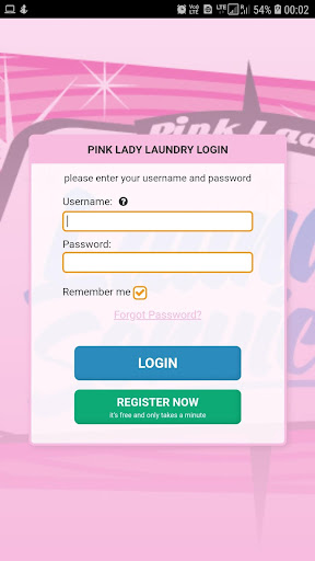 Pink Lady Laundry Services Screen 2