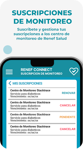 Renef Salud - Connector Screen 2