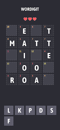 Game screenshot Wordigit: Guess the Words mod apk