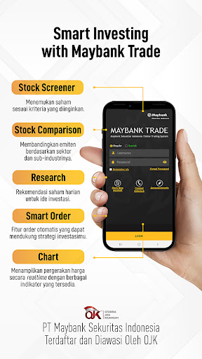Android application Maybank Trade ID Classic screenshort