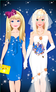 Bride and Bridesmaid Wedding Makeup Games Varies with device screenshots 16
