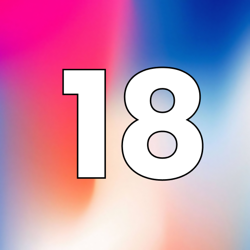 Launcher iOS 18 – iPhone UI Logo
