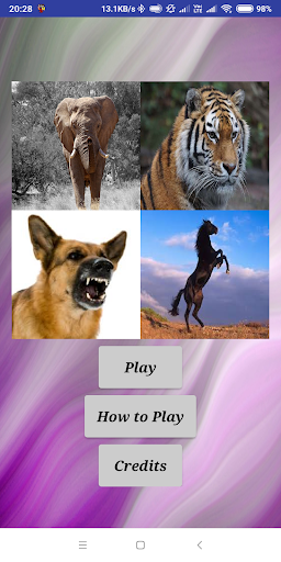 Android application Four Picture One Word screenshort