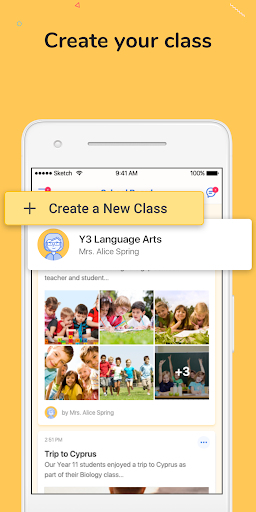 Android application Springring for Teachers screenshort