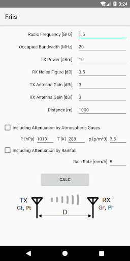 Android application Friis screenshort