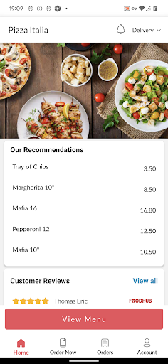 Pizza Italia Screen 2