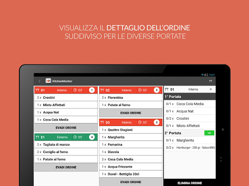 Cassa in Cloud-Kitchen Monitor Screen 2