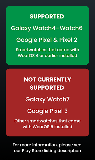 Screenshot of PhotoWear Watch Face