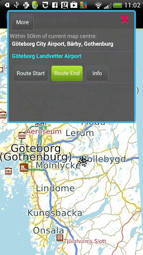 Gothenburg offline map
