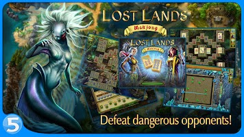 screenshot of Lost Lands: Mahjong Premium