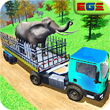 Zoo Animal Transport: Semi Cargo Truck icon