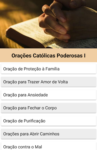 Oraçoes católicas poderosas Screen 2